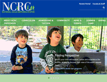 Tablet Screenshot of ncrcpreschool.org